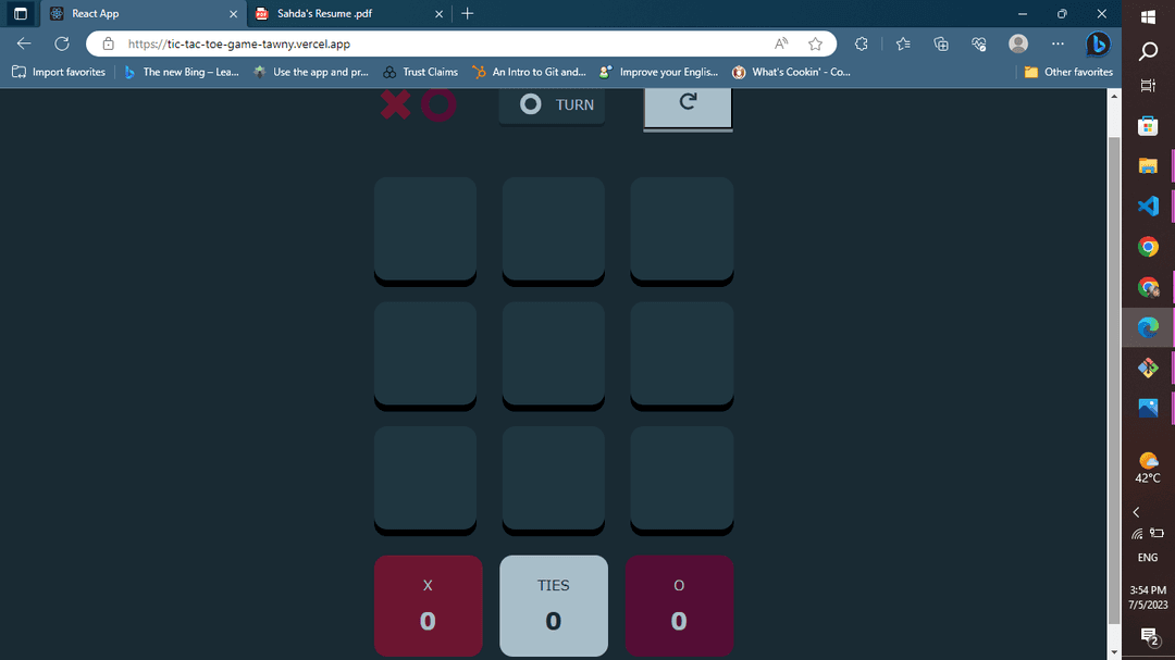 Tic Tac Toe